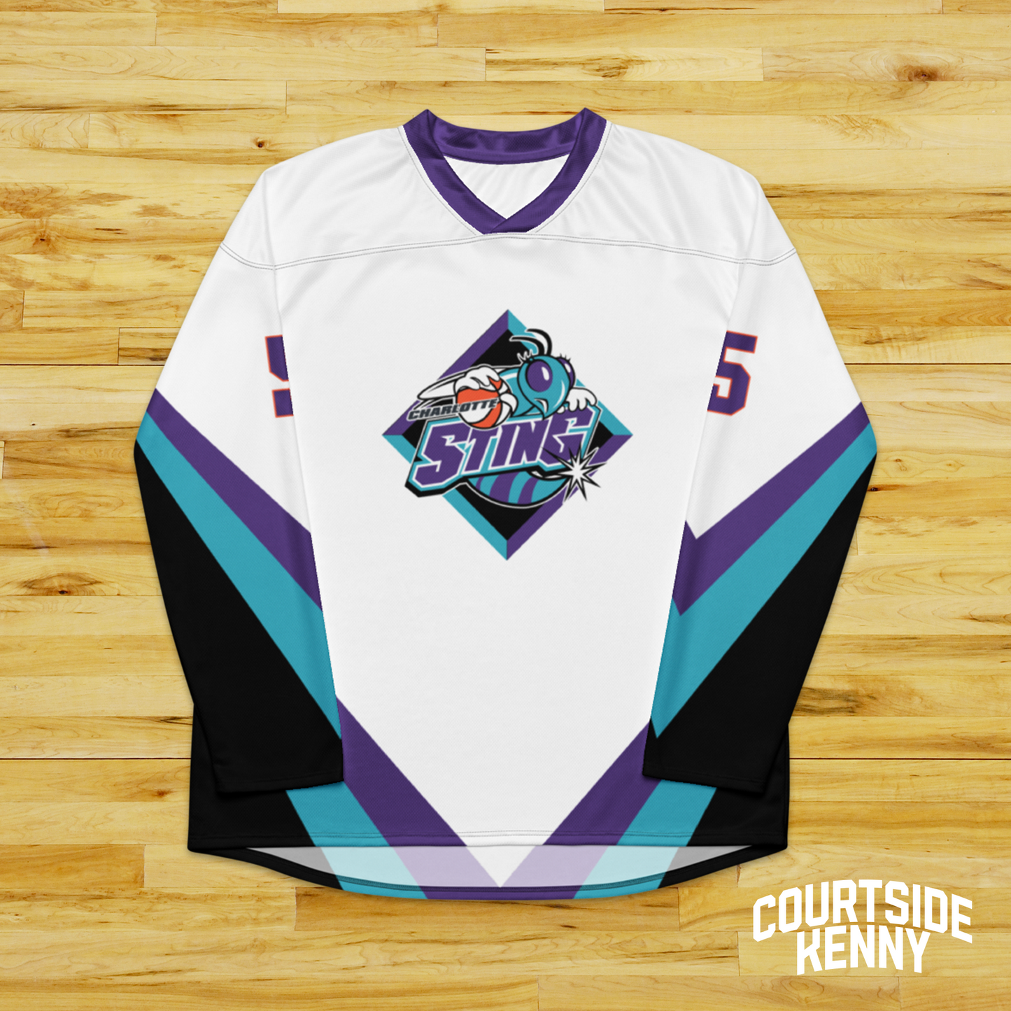 Dawn Staley Charlotte Sting Hockey Shirzee