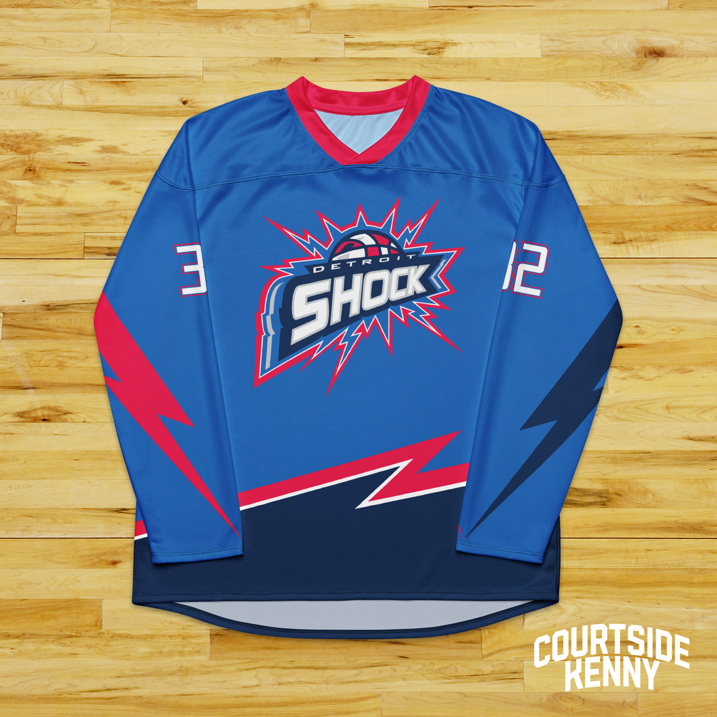 Swin Cash Detroit Shock Hockey Shirzee