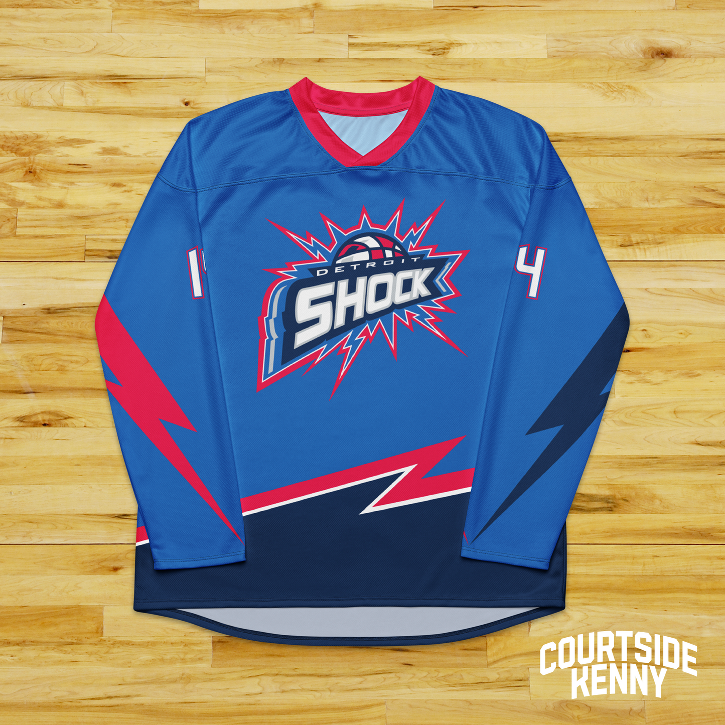 Deanna Nolan Detroit Shock Hockey Shirzee