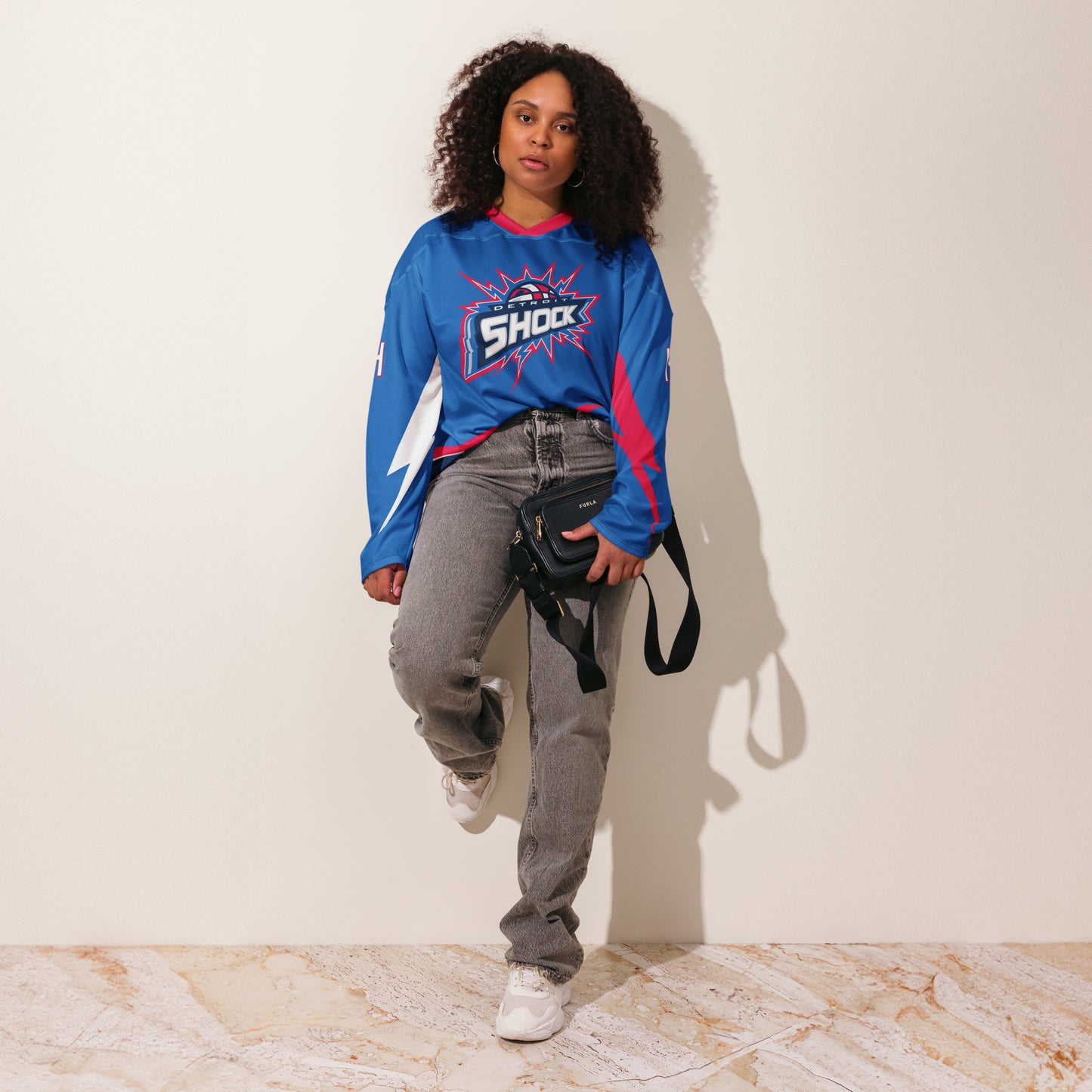Deanna Nolan Detroit Shock Hockey Shirzee