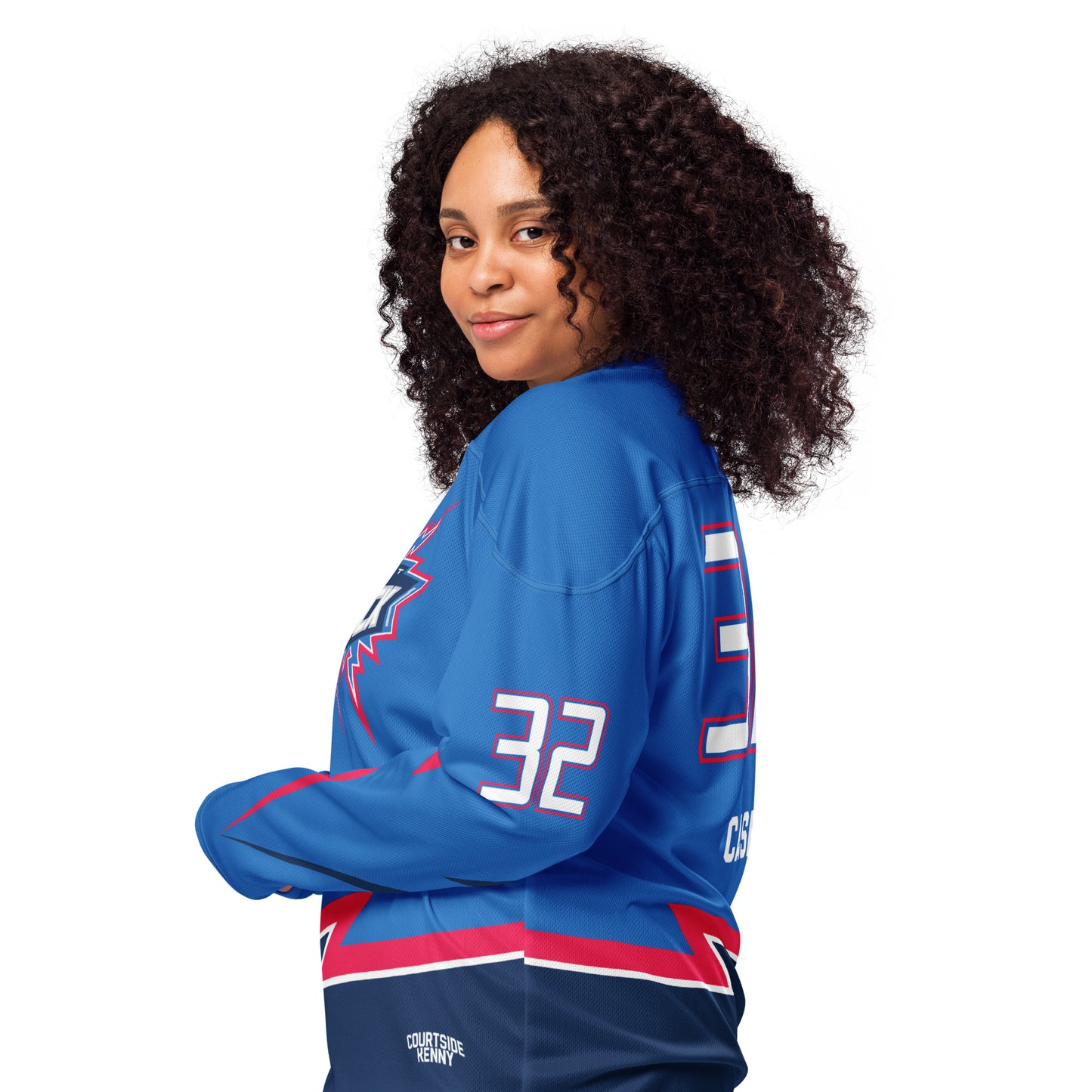 Swin Cash Detroit Shock Hockey Shirzee