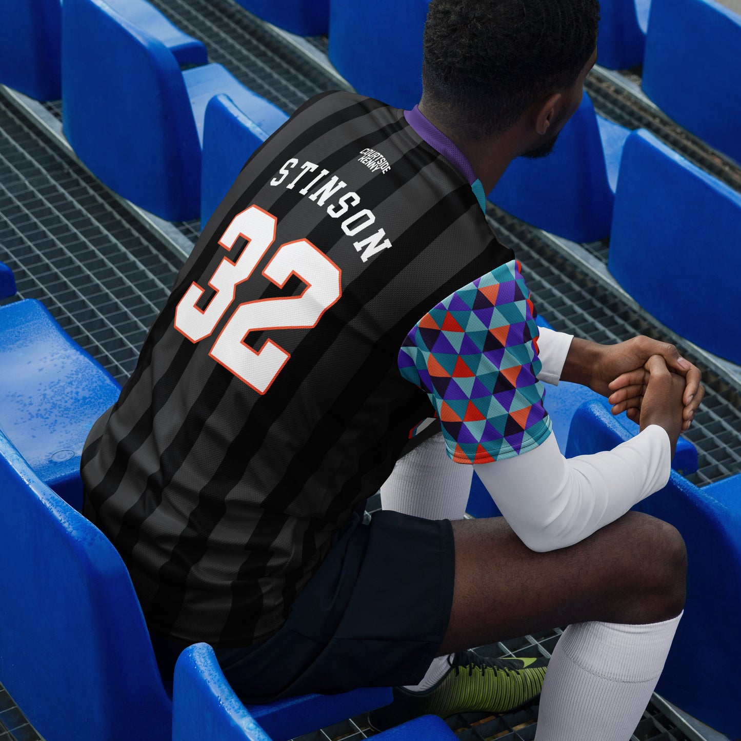 Andrea Stinson Black Charlotte Sting Soccer Jersey