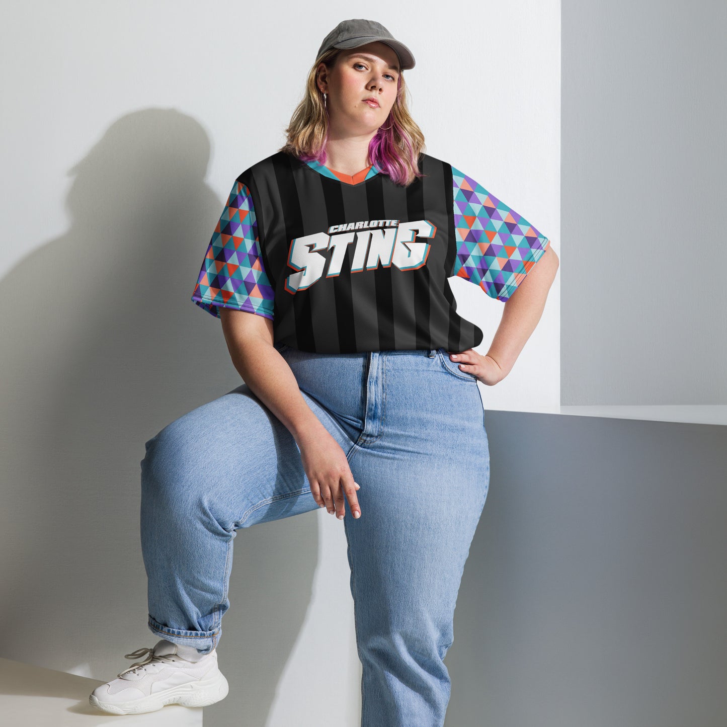 Dawn Staley Black Charlotte Sting Soccer Jersey