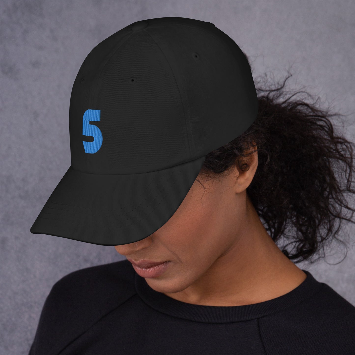 Angel Reese Puff #5 Black Jersey Hat