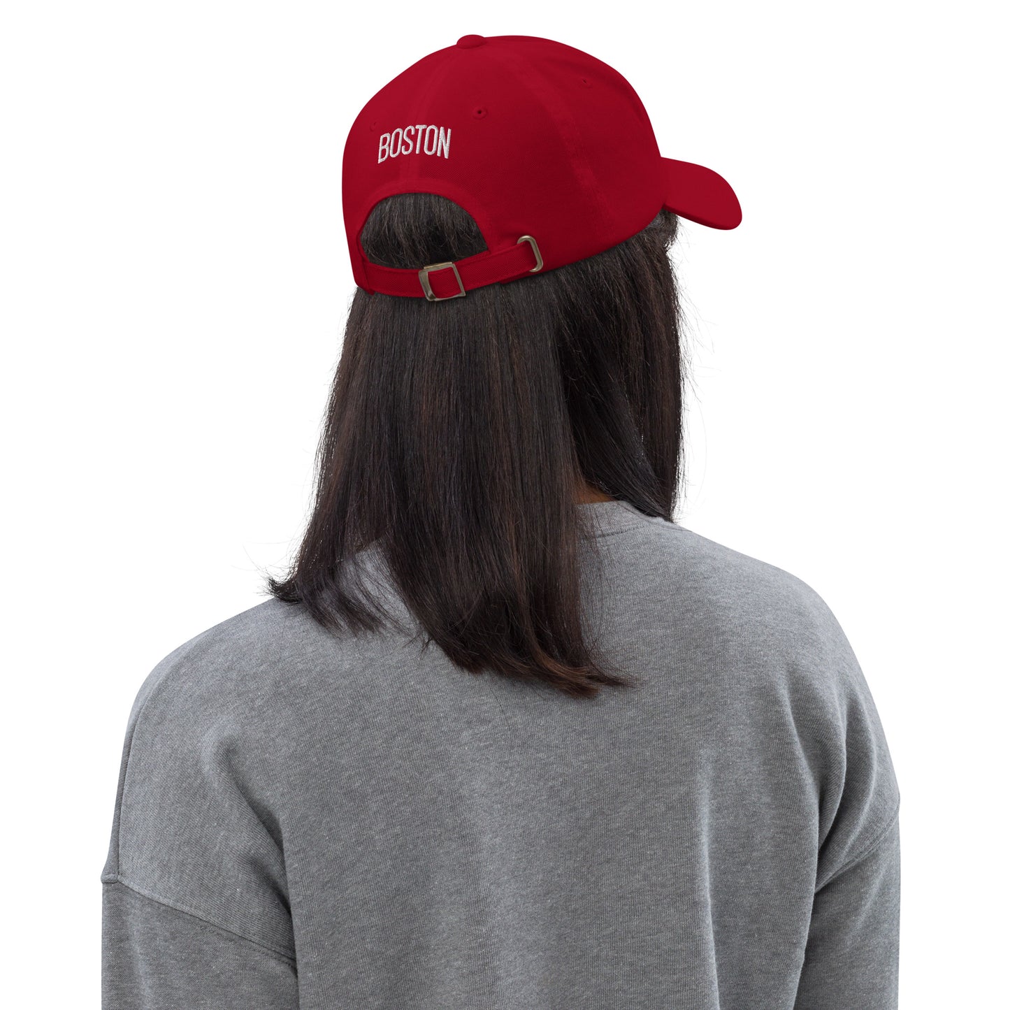 Aliyah BostonPuff #7 Red Jersey Hat