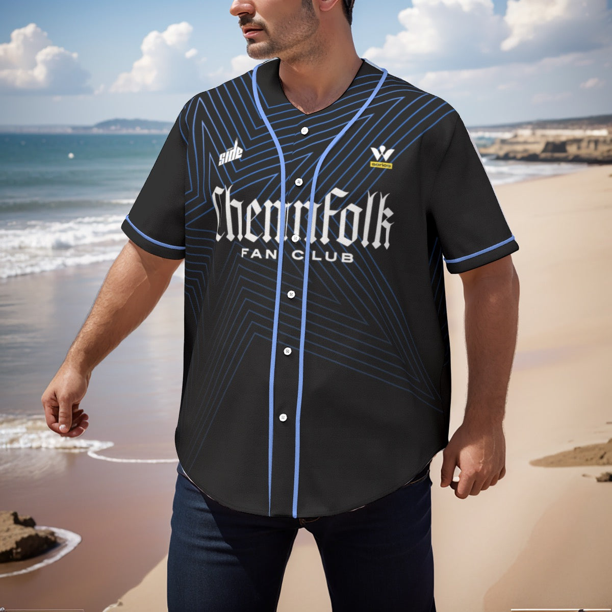 Chennfolk Fan Club Baseball Jersey