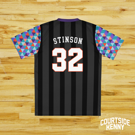 Andrea Stinson Black Charlotte Sting Soccer Jersey