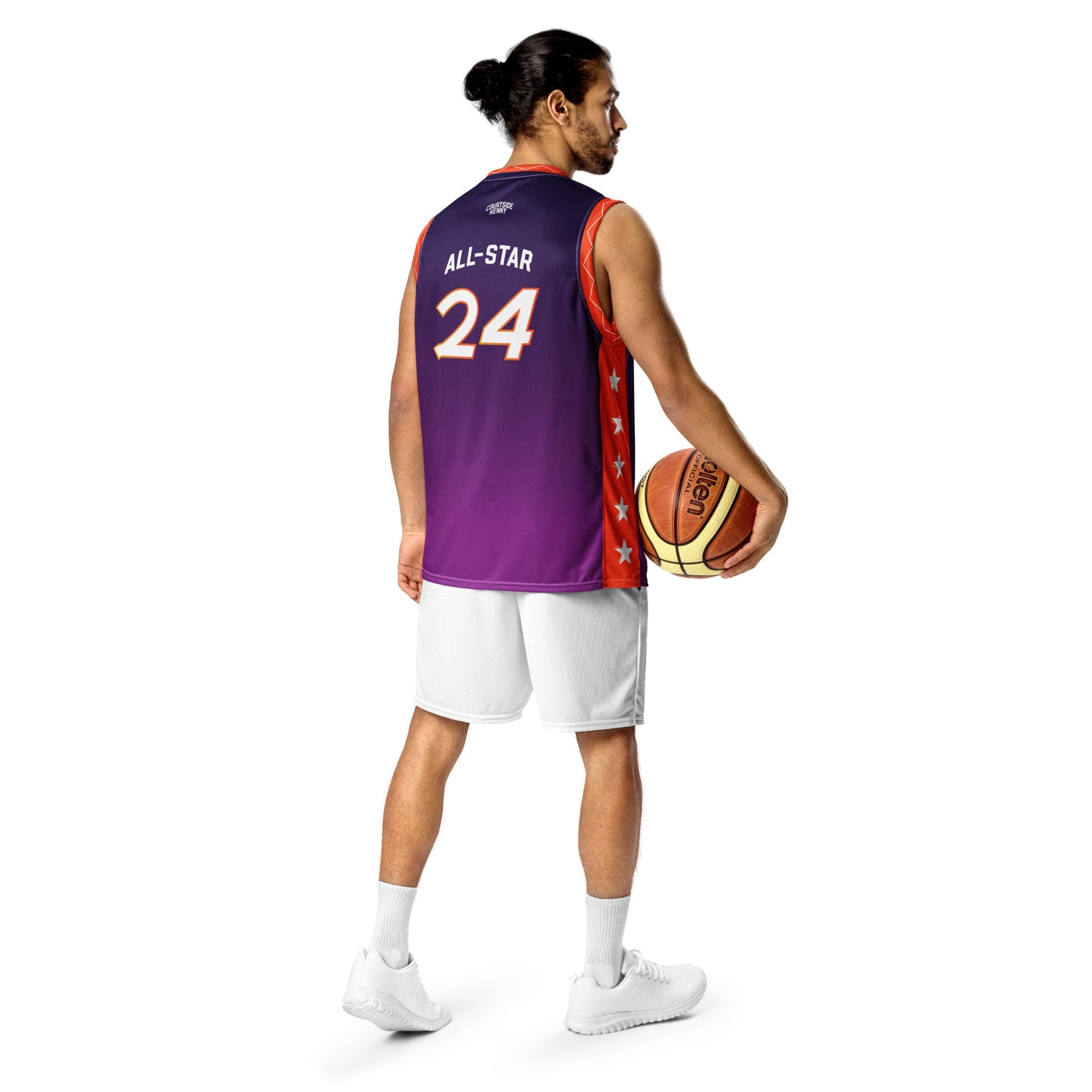 PHX All-Star vs Olympians Purple Basketball Jersey