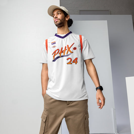 PHX All-Star vs Olympians White Basketball Jersey